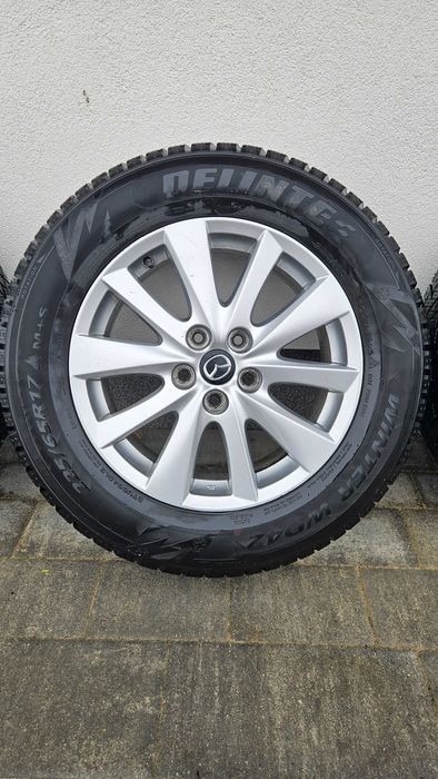 Koła zimowe Mazda - alufelgi 17" + opony Delinte Winter WD42