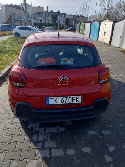 Citroen C3 2018 1.2 benzyna Niski przebieg