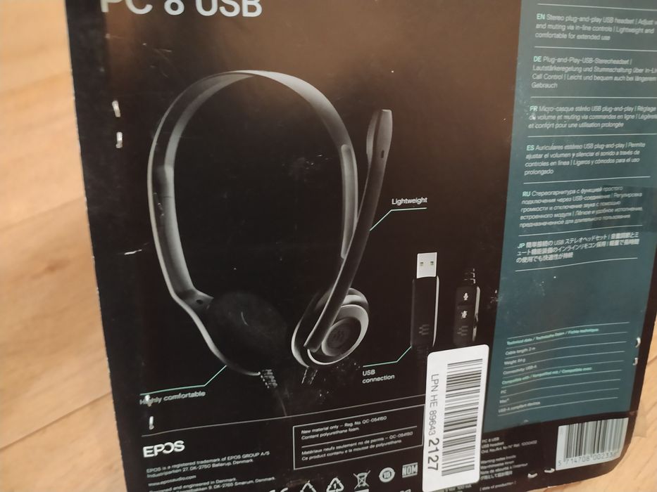 Наушники Epos проводные с микрофоном