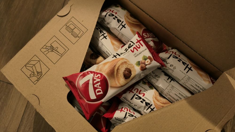 Rogal 7days hazel nut orzechowe 60szt