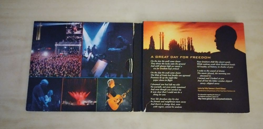 David Gilmour live at Gdansk 4 Disc edition raridade -muito bom!-