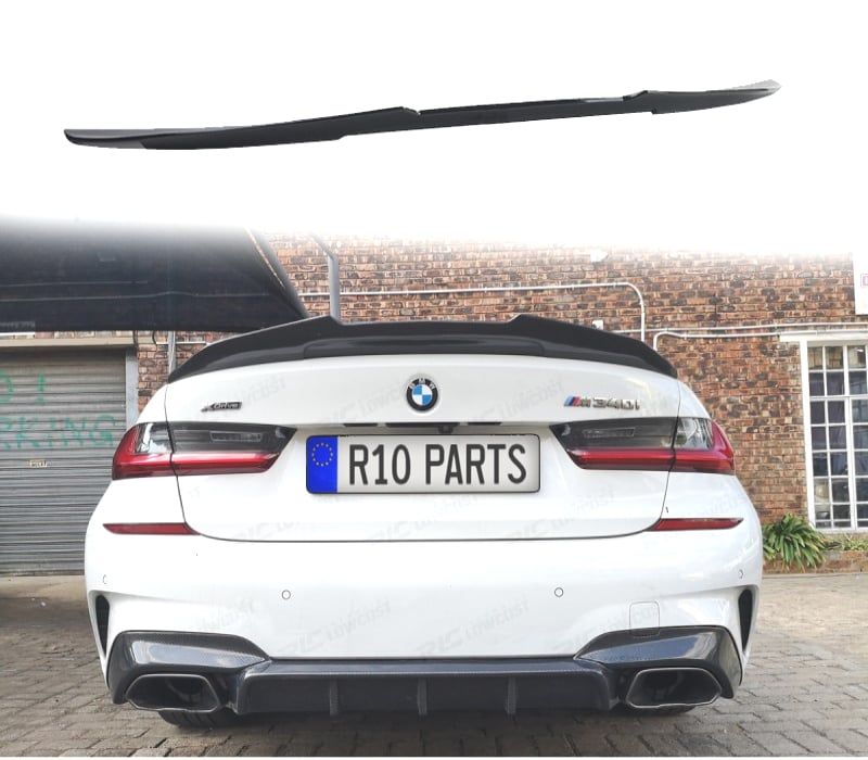 AILERON BMW G20 19- LOOK PSM DUCKTAIL PRETO BRILHANTE
