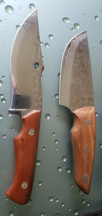 Мисливські вуличні ножі з дамаської сталі
