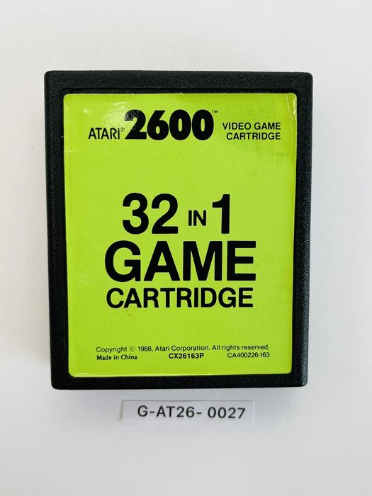 32 in 1 Game Cartridge Atari 2600