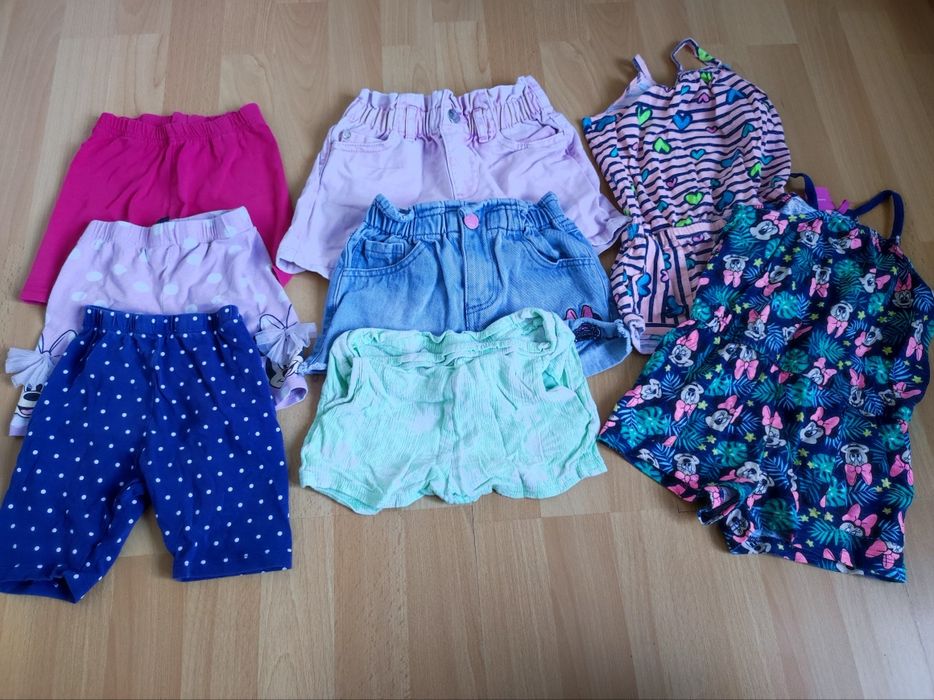 Spodenki i kombinezony r.104