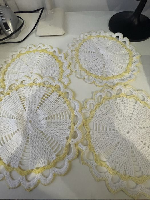 Conjuntos de 3 panos de tenda feitos a mao