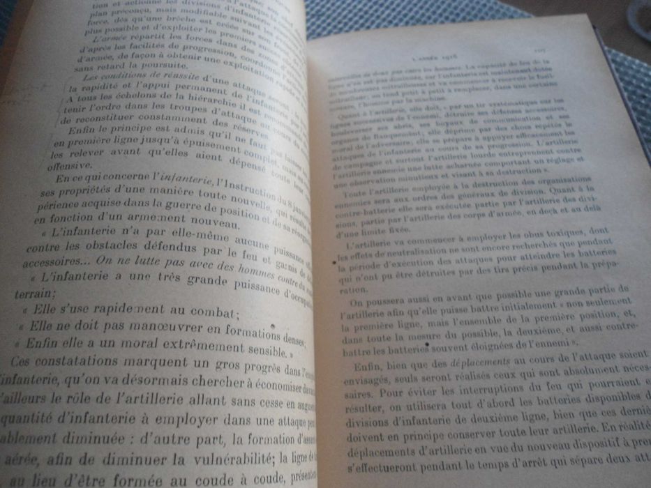 L' Évolution des Idees Tactiques por Colonel Lucas (1923)