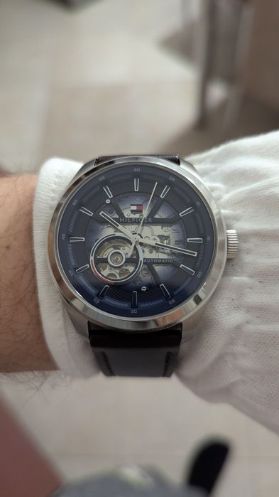 Часы Tommy Hilfiger automatic, годинник скелетон США