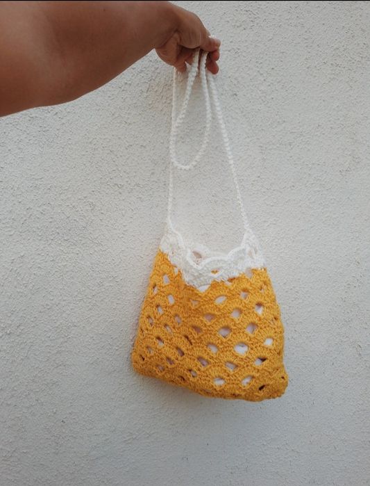 Mala tiracolo crochet