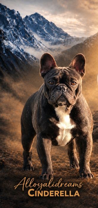Bulldog Francês Lop e Afixo