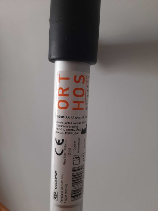 Canadianas Orthos XXI Aro Móvel Punho Duro (Qtd. 2)