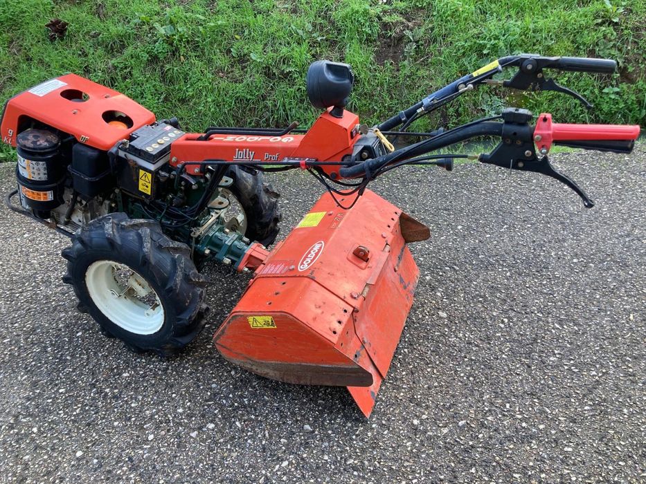 Motocultivador com motor de arranque