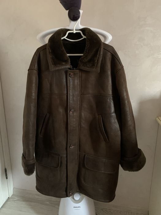 Мужская дублёнка р60