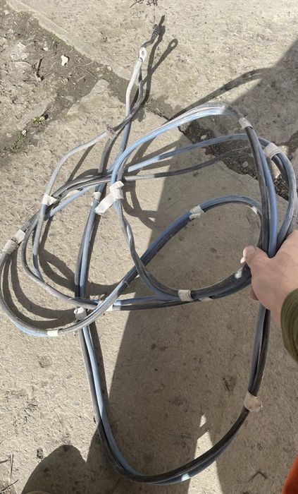Кабель провод силовой кабель товстий потужний дріт електричний якісний