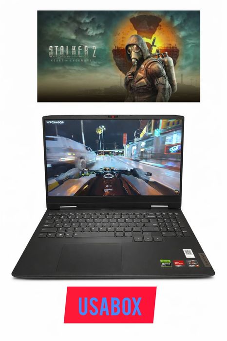 ‼️Ноутбук Lenovo Legion 15.6/120Гц/R5 7535HS/RTX 2050/16GB DDR5