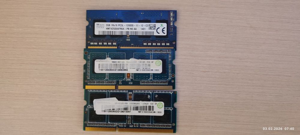 Продам модули памяти