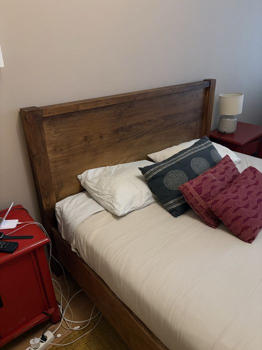 Cama Madeira Rústica