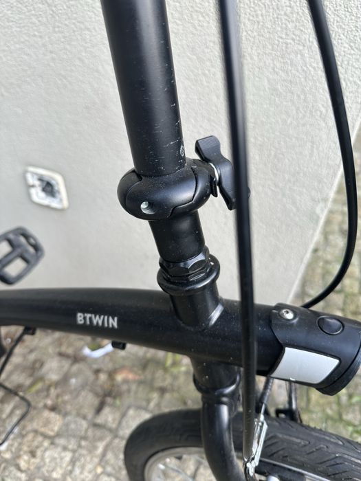 Bicicleta btwin dobrável como nova !