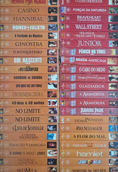 Lote Vhs 2. - Ver lista Abaixo - PROMOÇÂO 1 €