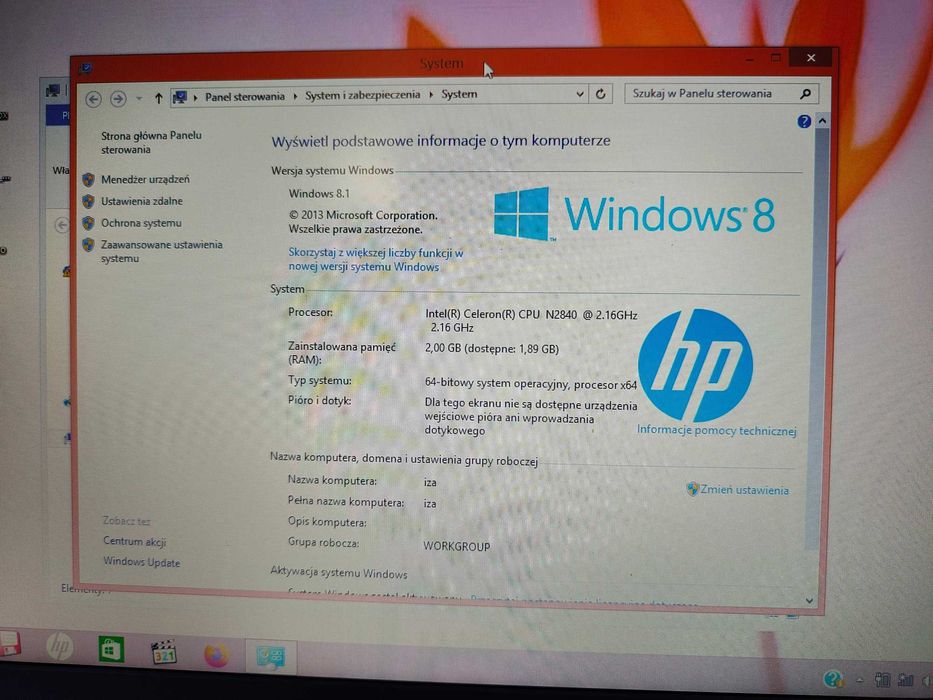 Laptop HP Model 13  C001nw