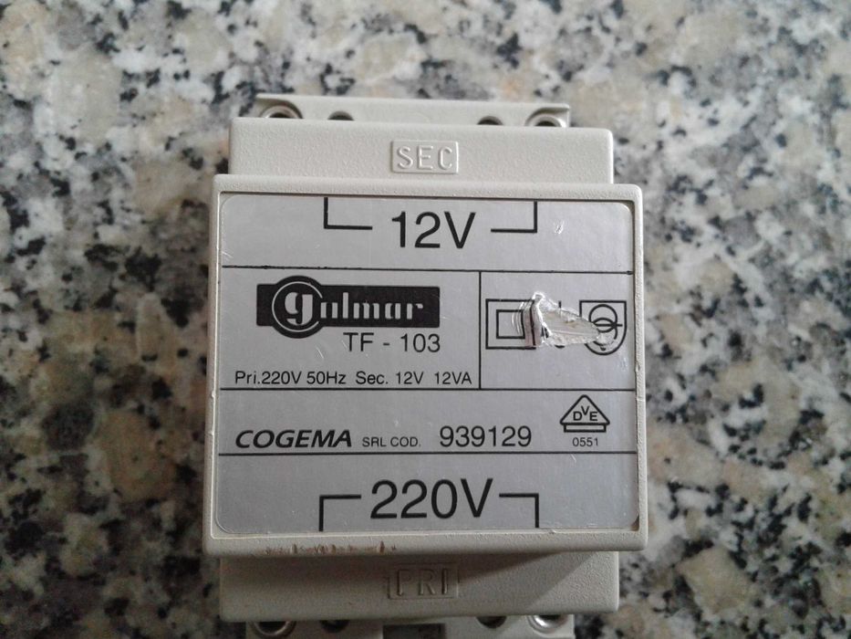 Transformador de intercomunicações Golmar, NOVO!
