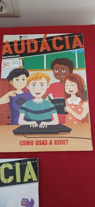 Três revistas Audácia de 2014 e 2017