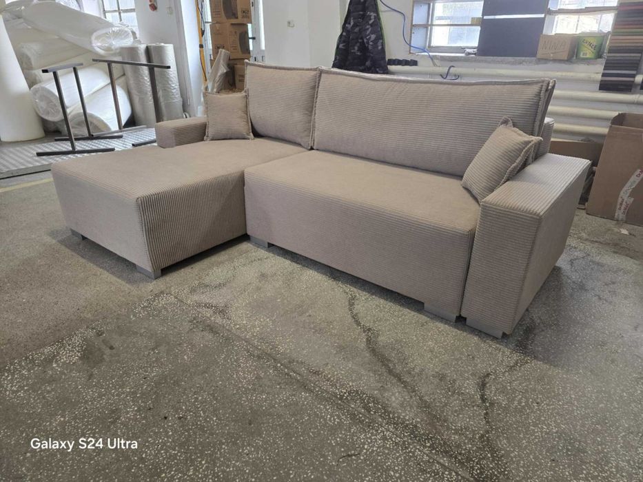 Duża kanapa Relax. Kanapa rozkładana z funkcją spania.