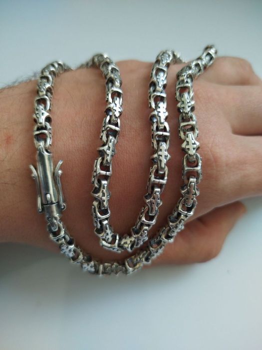 Срібний ланцюжок 75г серебряная цепочка серебро 925  срібна мужская