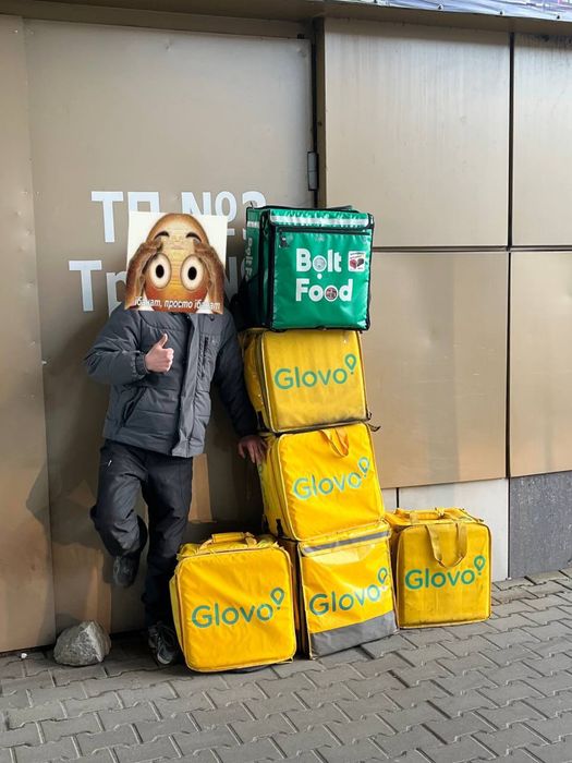 ШВИДКО, ОПТ сумки глово, glovo, нові, запаковані