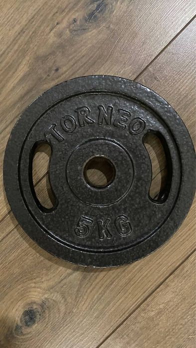 Гриф штанга с блинами TORNEO в сборе 40 кг