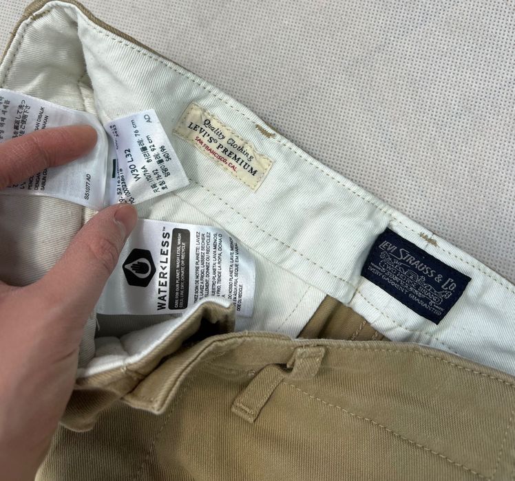 Spodnie Levi’s Premium Klasyczne White Tab