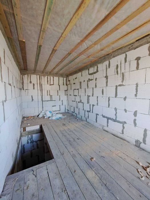 1 комн квартира  газовым отоплением, зоной барбекю и парковкой