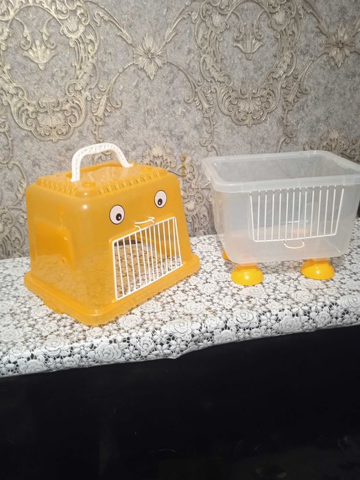 клітка, переноска для мишки , хом'яка , розбирається як нова
