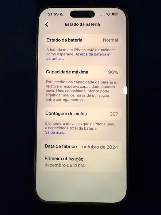 IPhone 16 ProMax 256G - Titânio Deserto