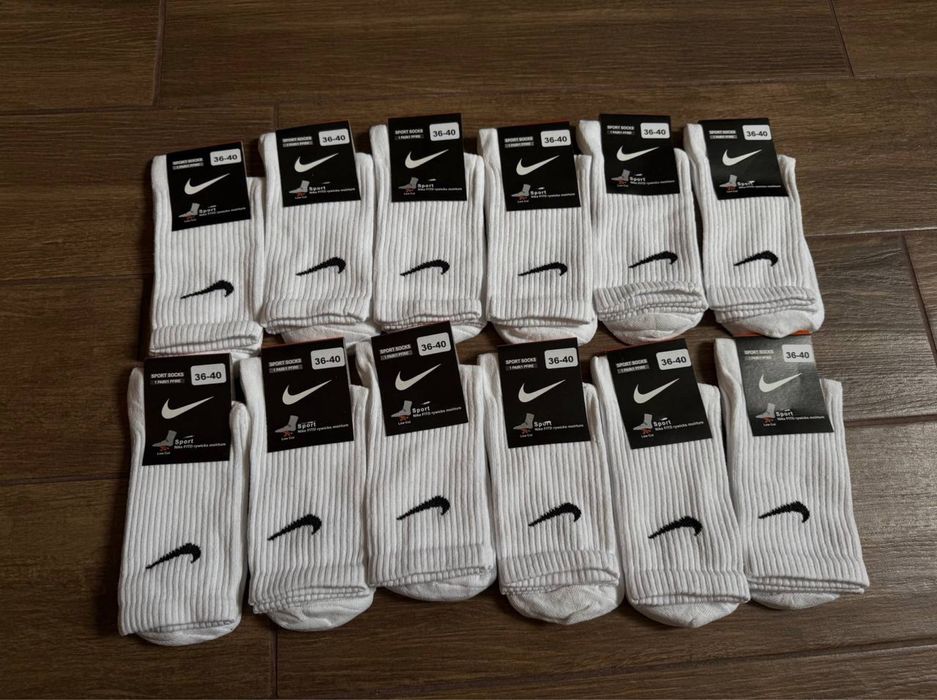 Skarpety Nike 12 par 41-44 rozmiar