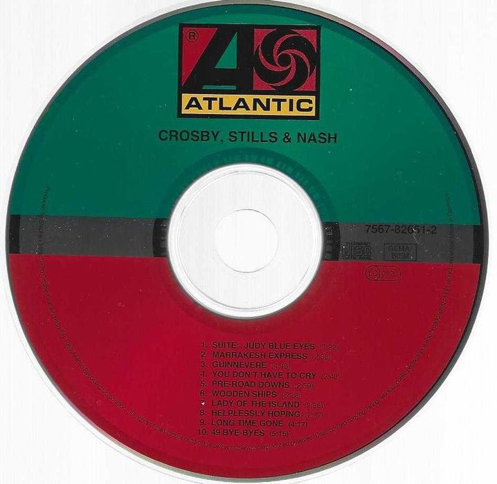 Crosby, Stills & Nash - - - - - Crosby, Stills & Nash - - - - - CD