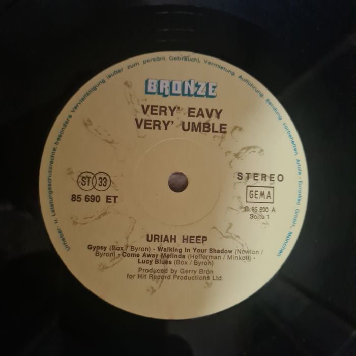 Uriah Heep 70 Very Easy Very Umble