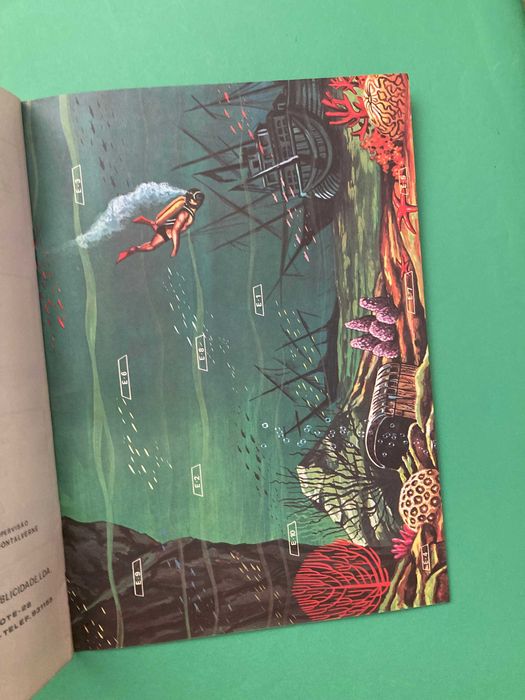 Caderneta Cromos Mar Fonte de Vida Anos 70 Nova