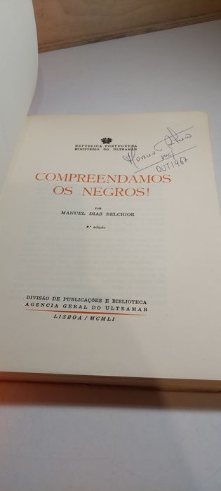 Compreendamos os Negros - Manuel Dias Belchior
