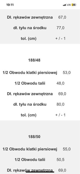 Marynarka męska Pako Lorente 188/48