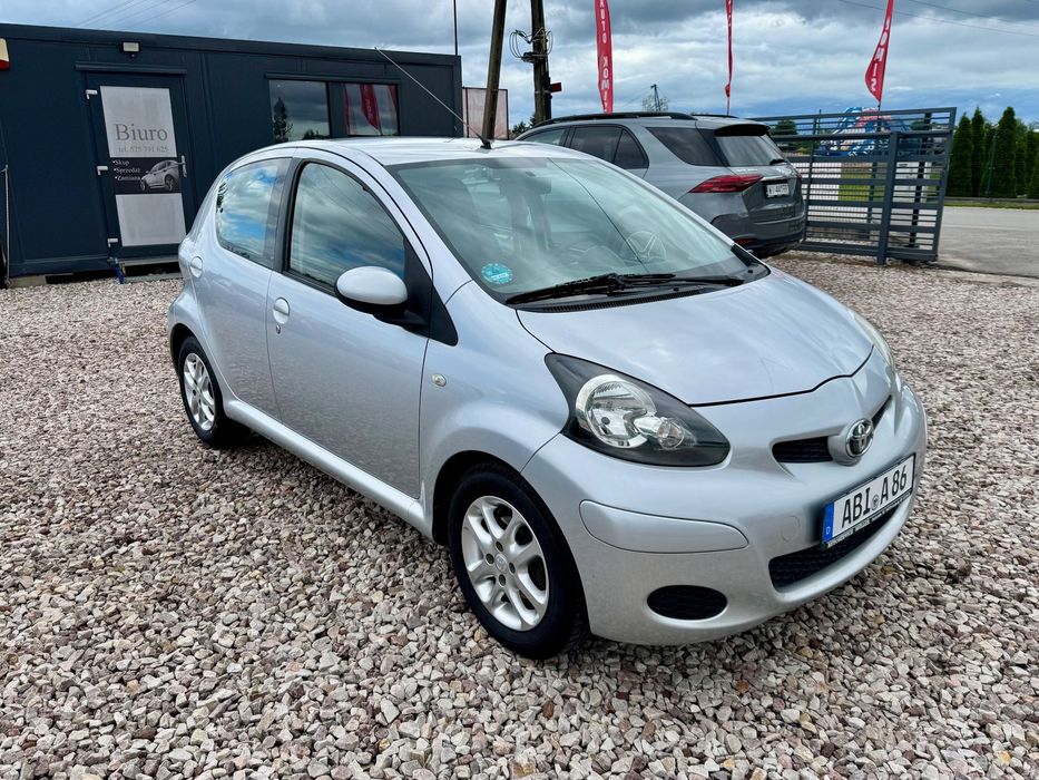 Toyota Aygo Ładne Aygo 140 tys km Klimatyzacja Opłaty Transport De