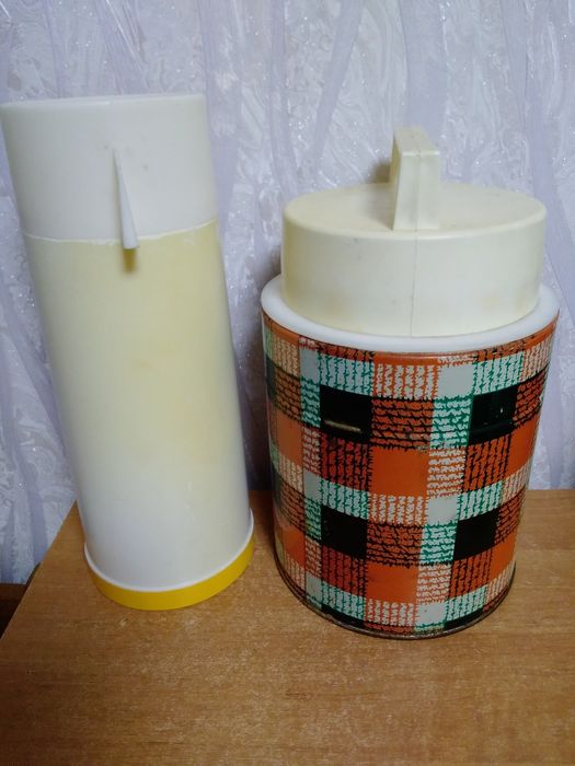 Термос походный 1-2л.для еды ссср.