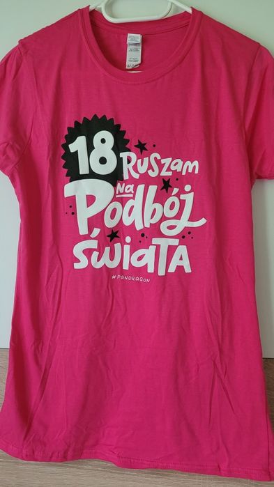 Koszulka damska tshirt nowa 18 urodziny