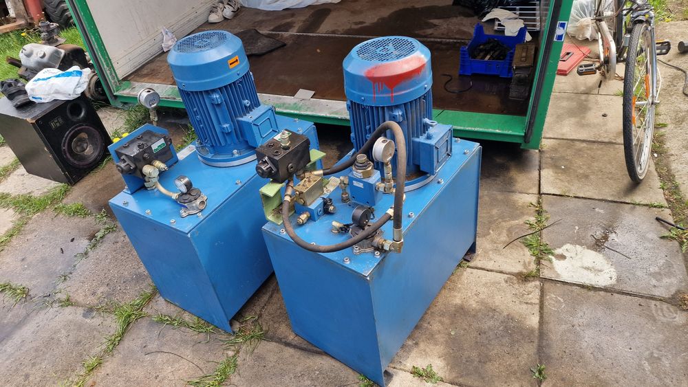Pompa hydrauliczna agregat 7.5 Kw mocny  15.5l/min