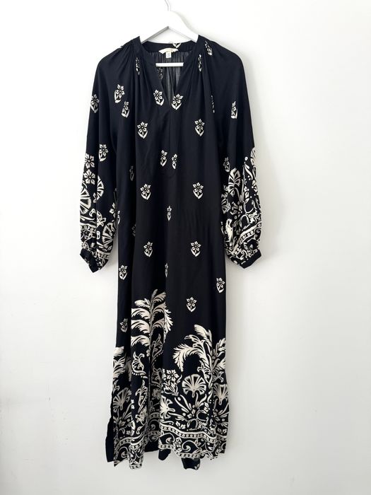 H&M długa sukienka w stylu boho