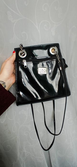 Сумка лакова dolce gabbana