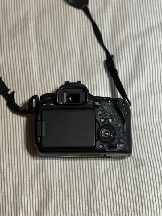 Canon 6D Mark II Body – Bateria, Carregador e Filtro