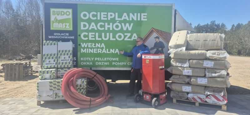 IZOLACJE WDMUCHIWANE Docieplanie Wełną Mineralną i Celulozą