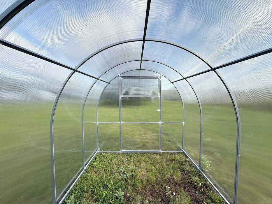 Szklarnia z Poliwęglanu 4mm - 2х4m +4 prezenty (dostępne 4m, 6m, 8m)