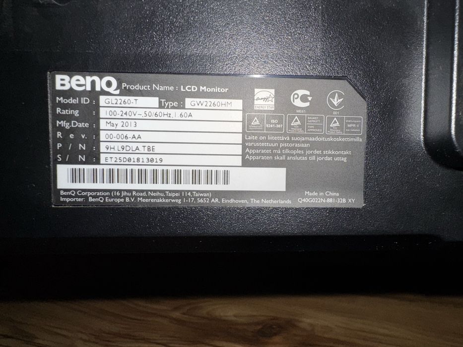 Monitor BENQ GW2260